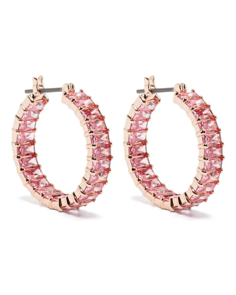 Swarovski Matrix Ohrringe - Rosa Rosa