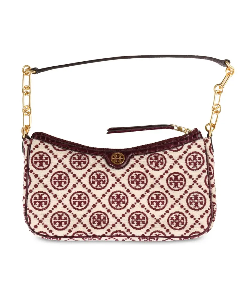 Tory Burch T Monogram shoulder bag - Nude Nude