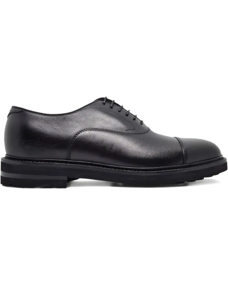 Henderson Oxford-Schuhe aus Leder - Schwarz Schwarz