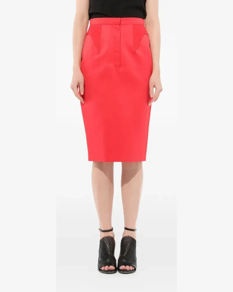 Givenchy Podium Rock in A-Linie - Rot Rot