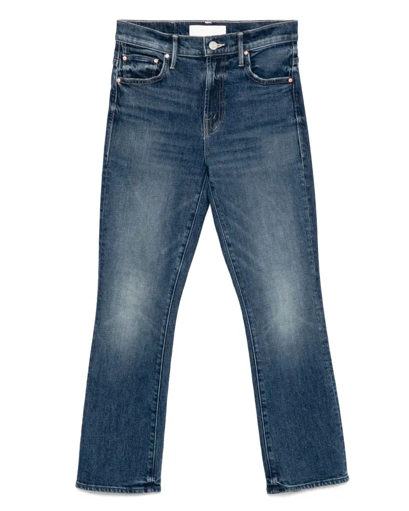 Mother The Insider Cropped-Jeans - Blau Blau