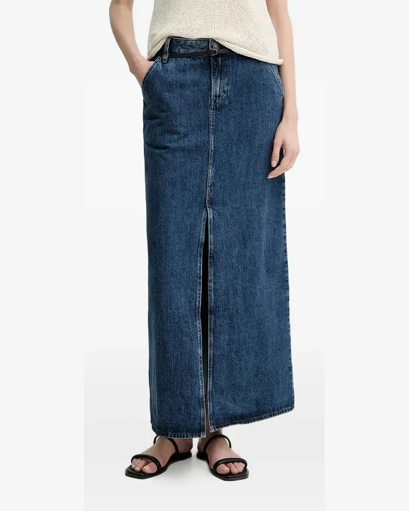 G-STAR RAW Jeansrock mit Logo - Blau Blau