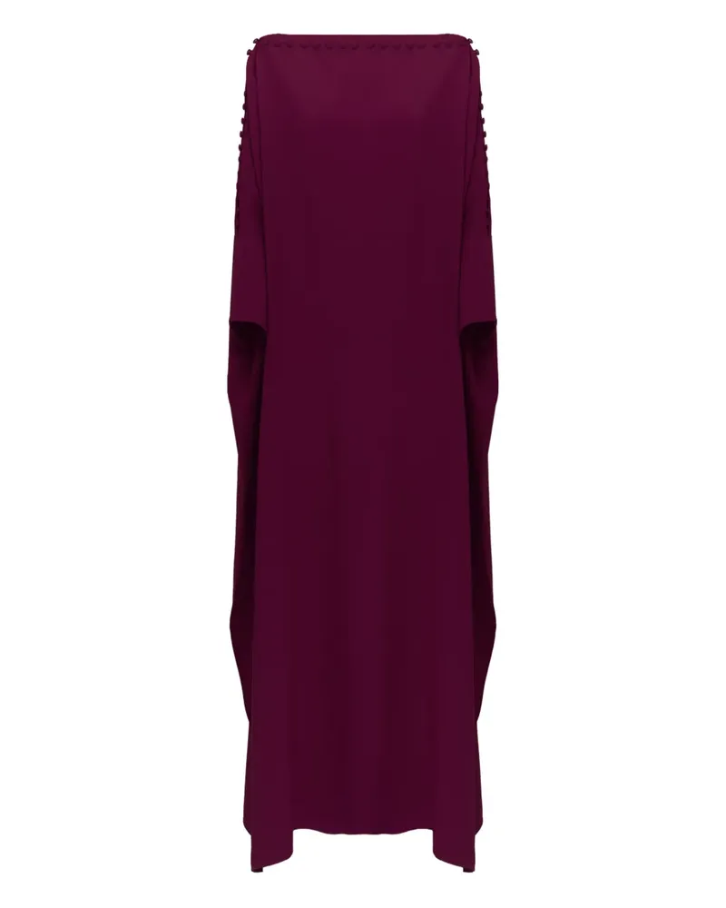 Taller Marmo Mila button maxi dress - Violett Violett