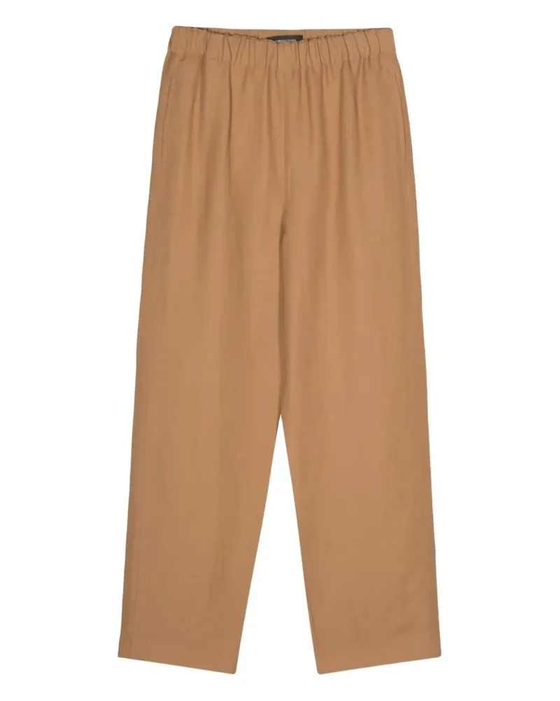 Fabiana Filippi Hose mit elastischem Bund - Braun Braun