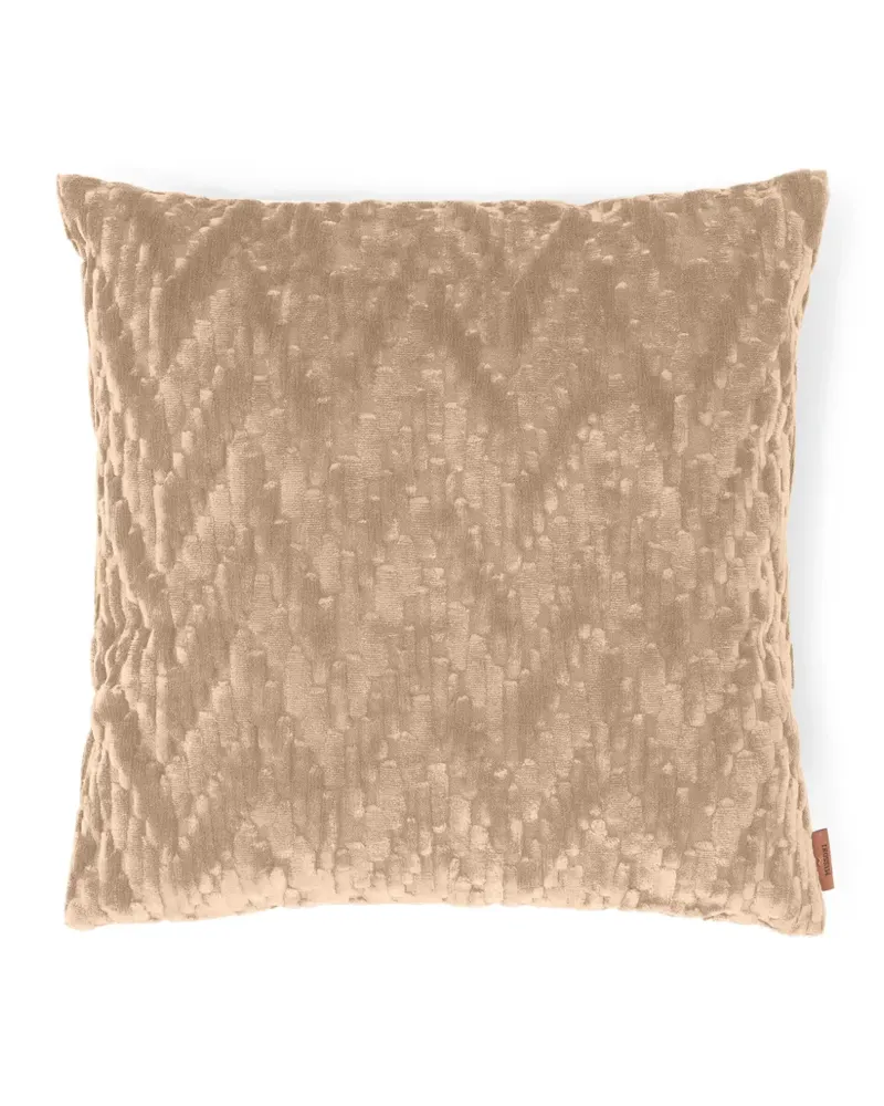 Missoni Home Kissen mit Logo-Detail - Nude Nude