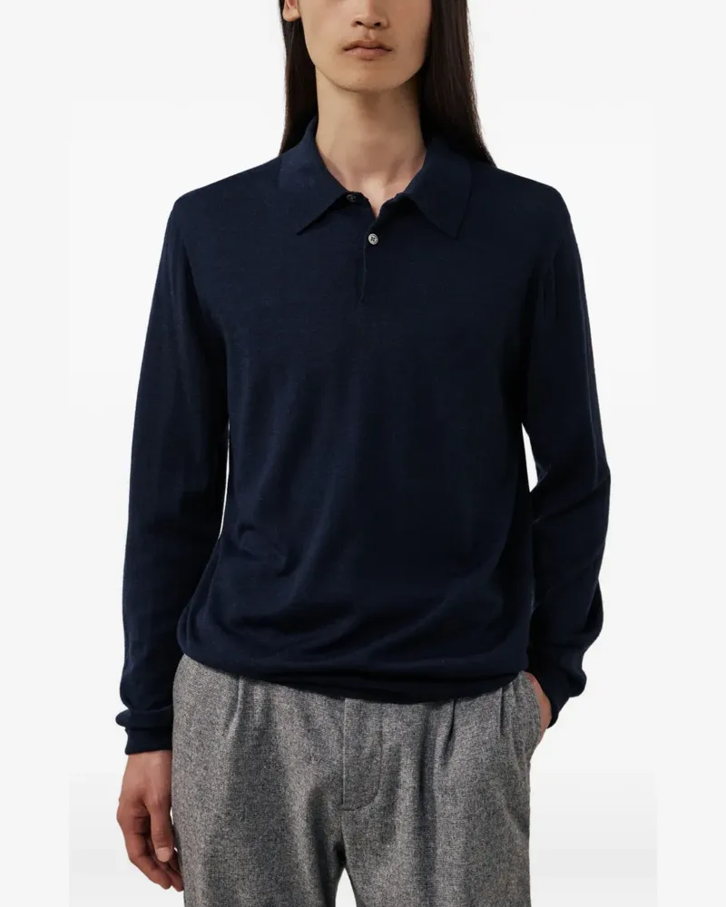 Hartford Langärmeliger Pullover - Blau Blau