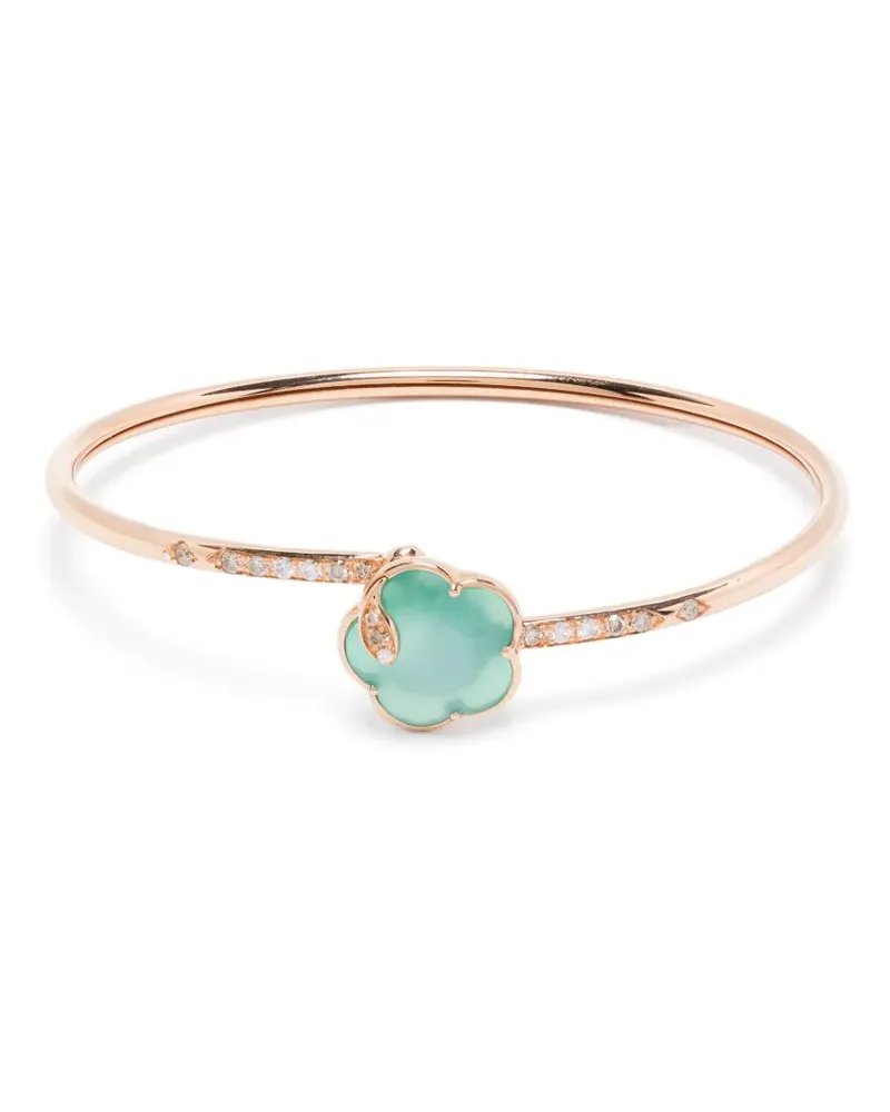 Pasquale Bruni 18kt Petit Joli Lunaire Rotgoldarmband mit Diamanten - Rosa Rosa