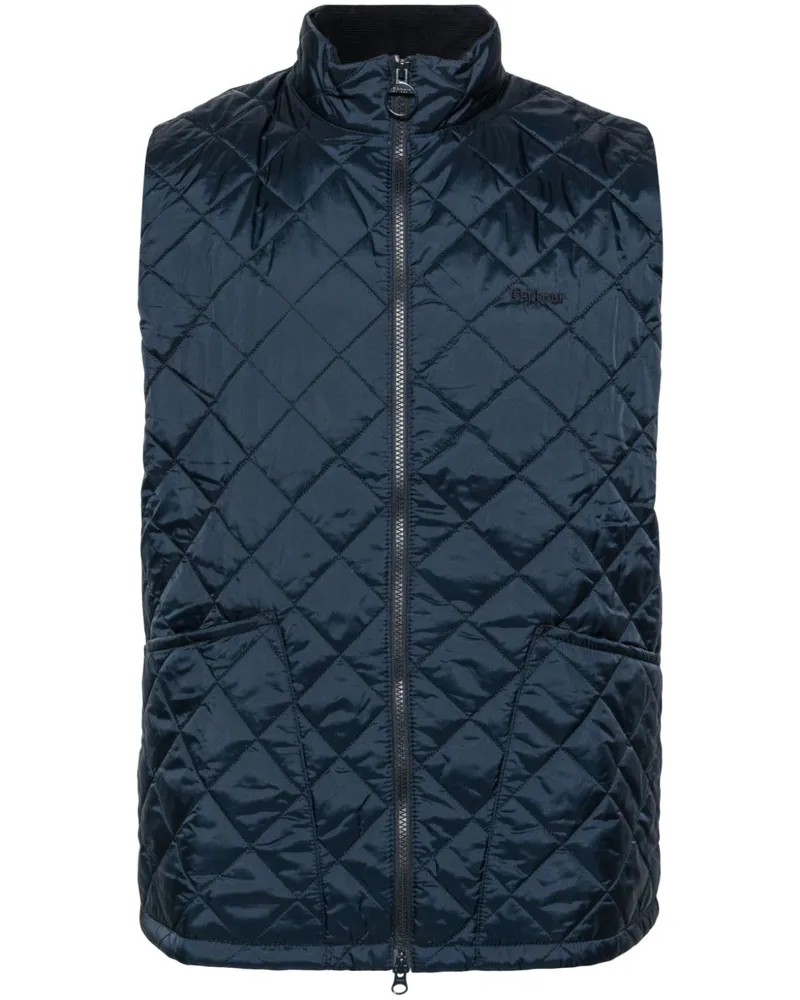 Barbour Gesteppte Monty Weste - Blau Blau