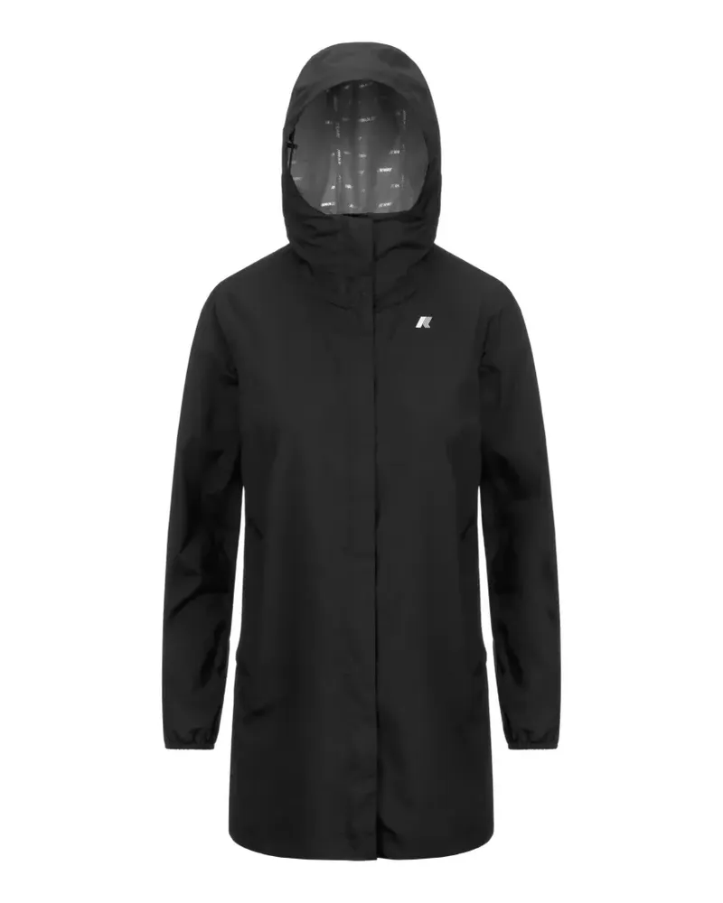 K-Way Sophie Parka mit Kapuze - Schwarz Schwarz