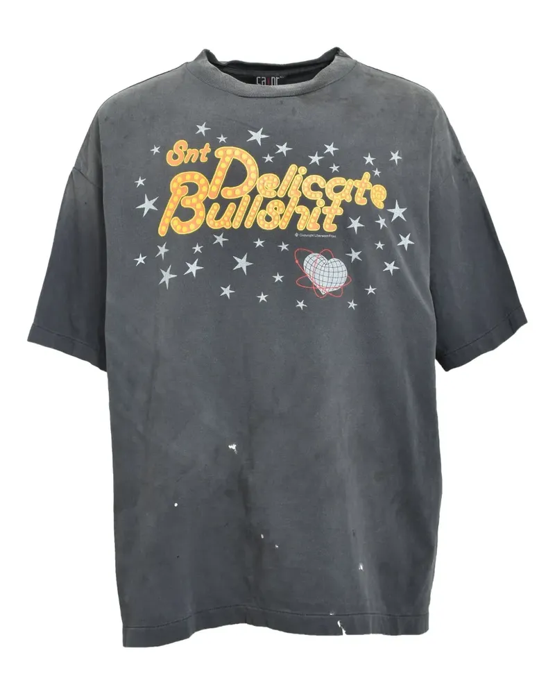 SAINT MXXXXXX Delicate T-Shirt - Schwarz Schwarz
