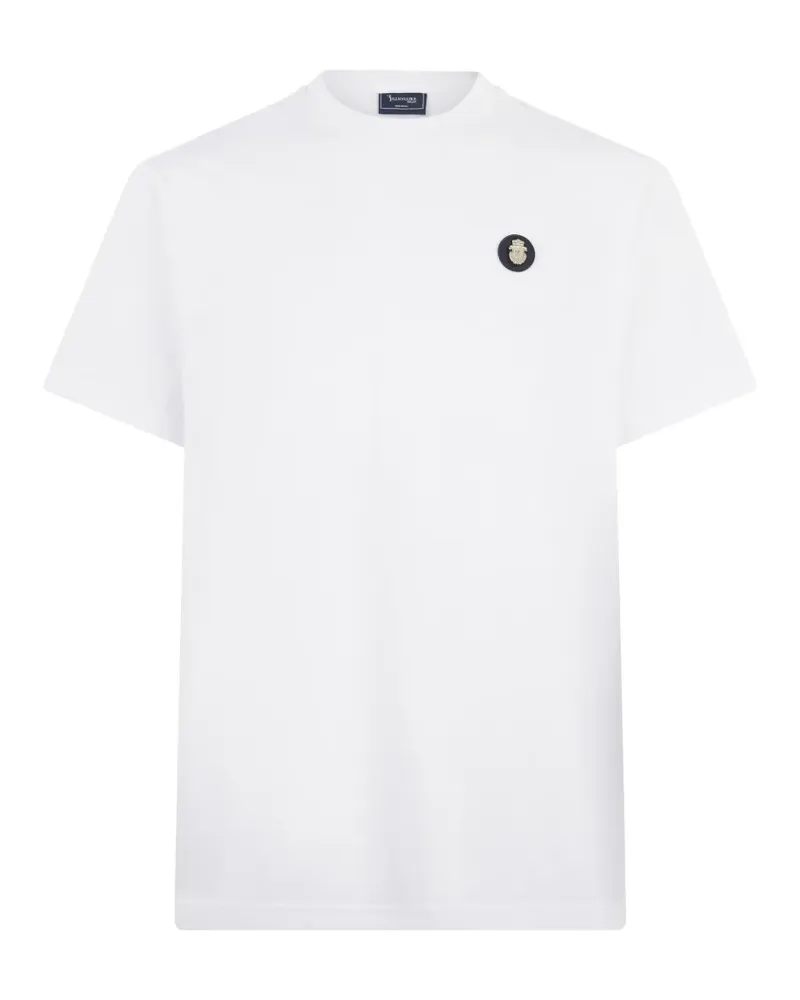 Billionaire T-Shirt mit Rundhalsausschnitt - Weiß Weiß