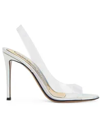 Alexandre Vauthier Transparente Sandalen 110mm Weiß