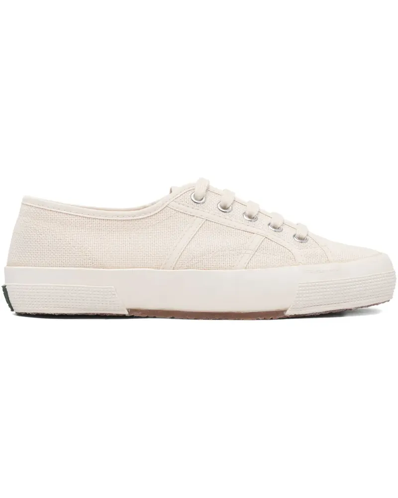 Superga Canvas-Sneakers mit Schnürung - Weiß Weiß