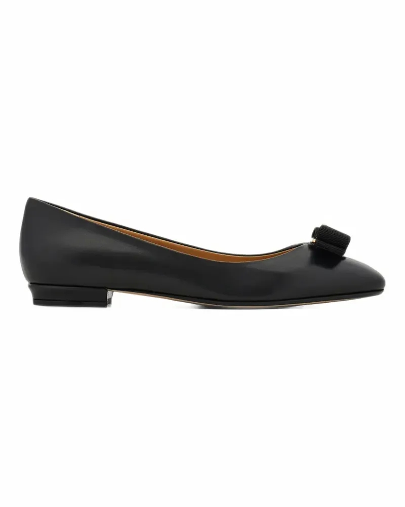 Ferragamo Varina Ballerinas - Schwarz Schwarz