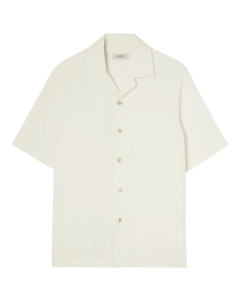 AGNONA Hemd mit Reverskragen - N05  WHITE N05
