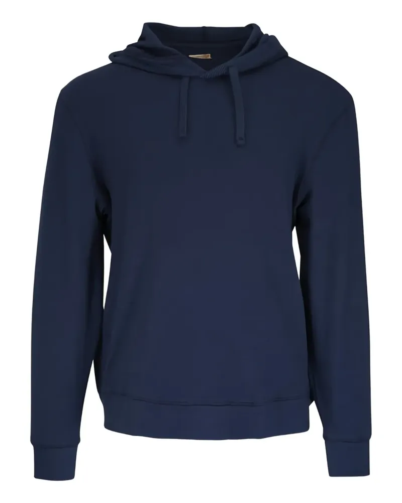 Faherty Langärmeliger Hoodie - Blau Blau