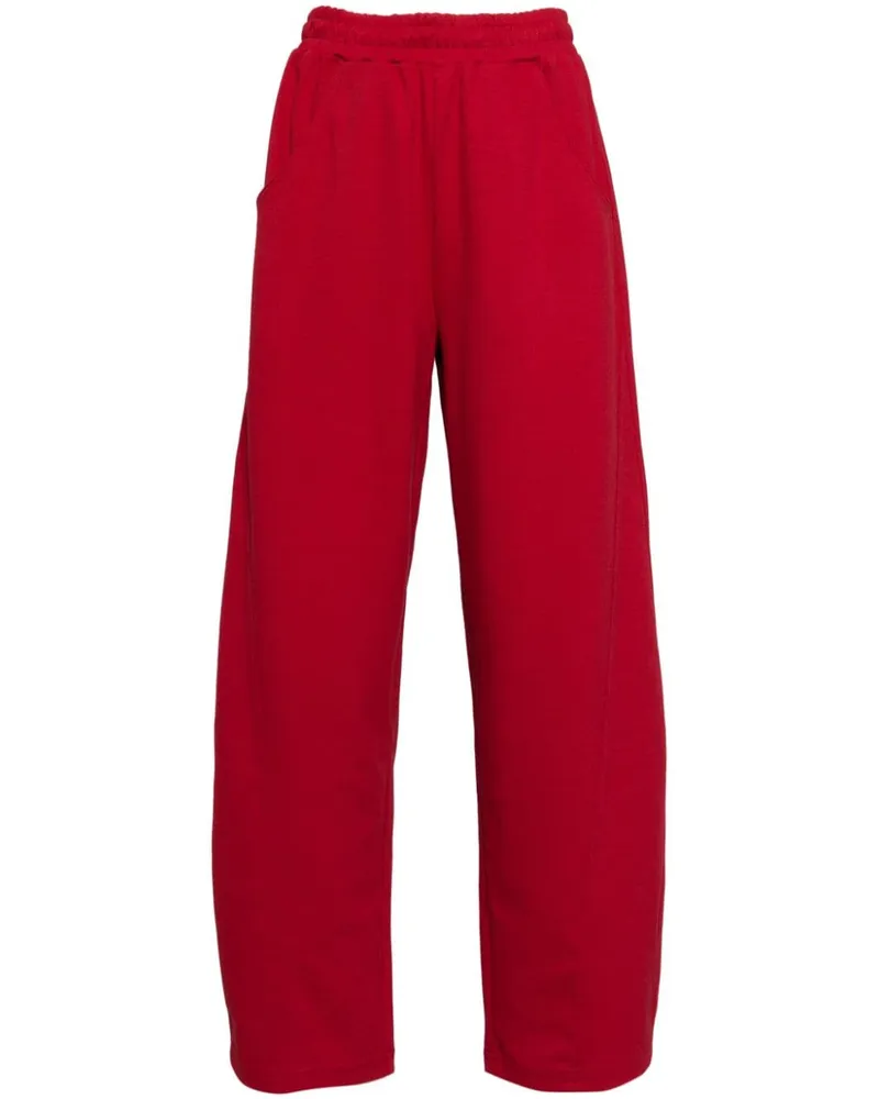 b+ab Jogginghose mit geradem Bein - Rot Rot