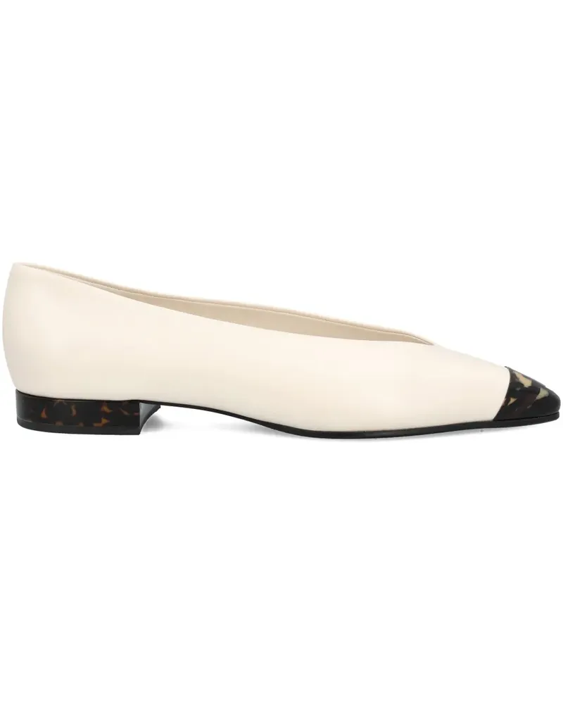 Loro Piana Rebecca Ballerinas - Nude Nude