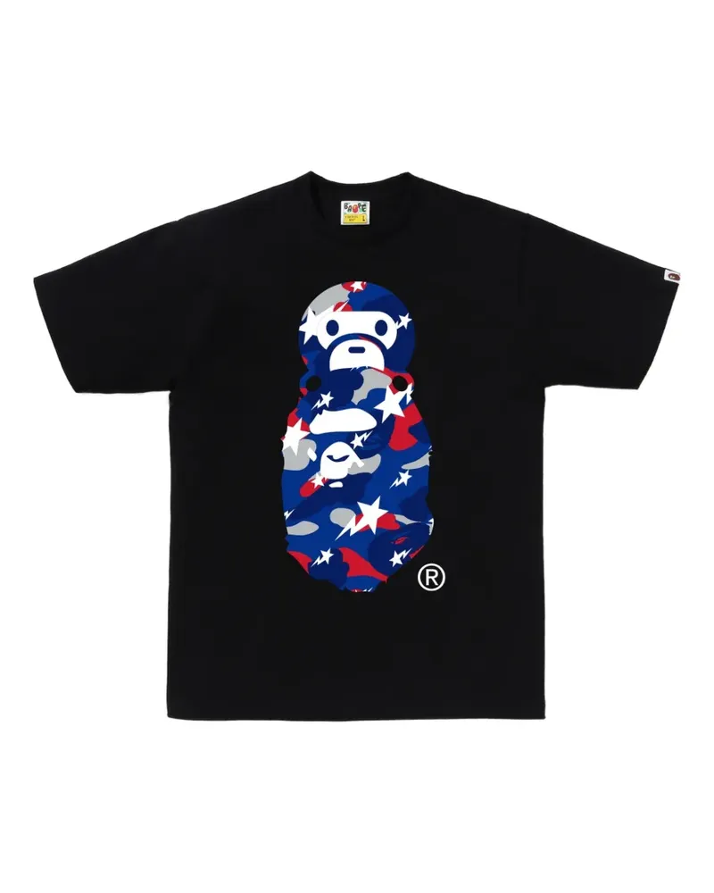 BAPE Ape Head graphic-print T-shirt - Schwarz Schwarz