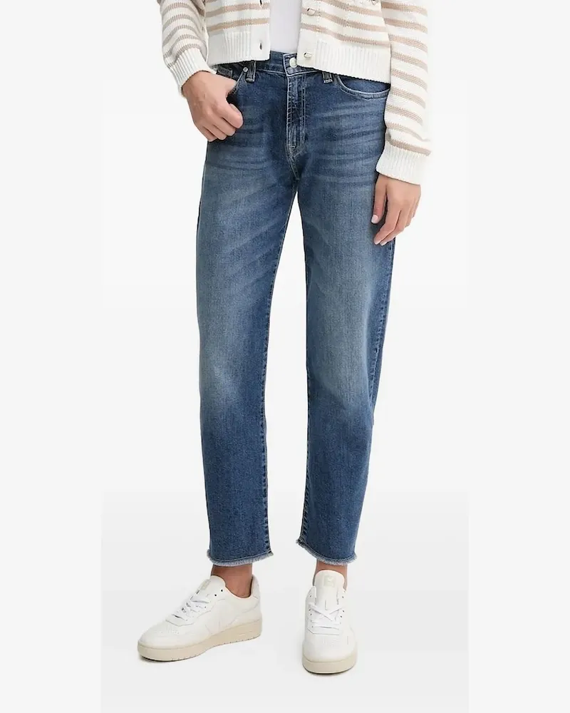 JOOP! Malou Jeans mit Logo-Stickerei - Blau Blau