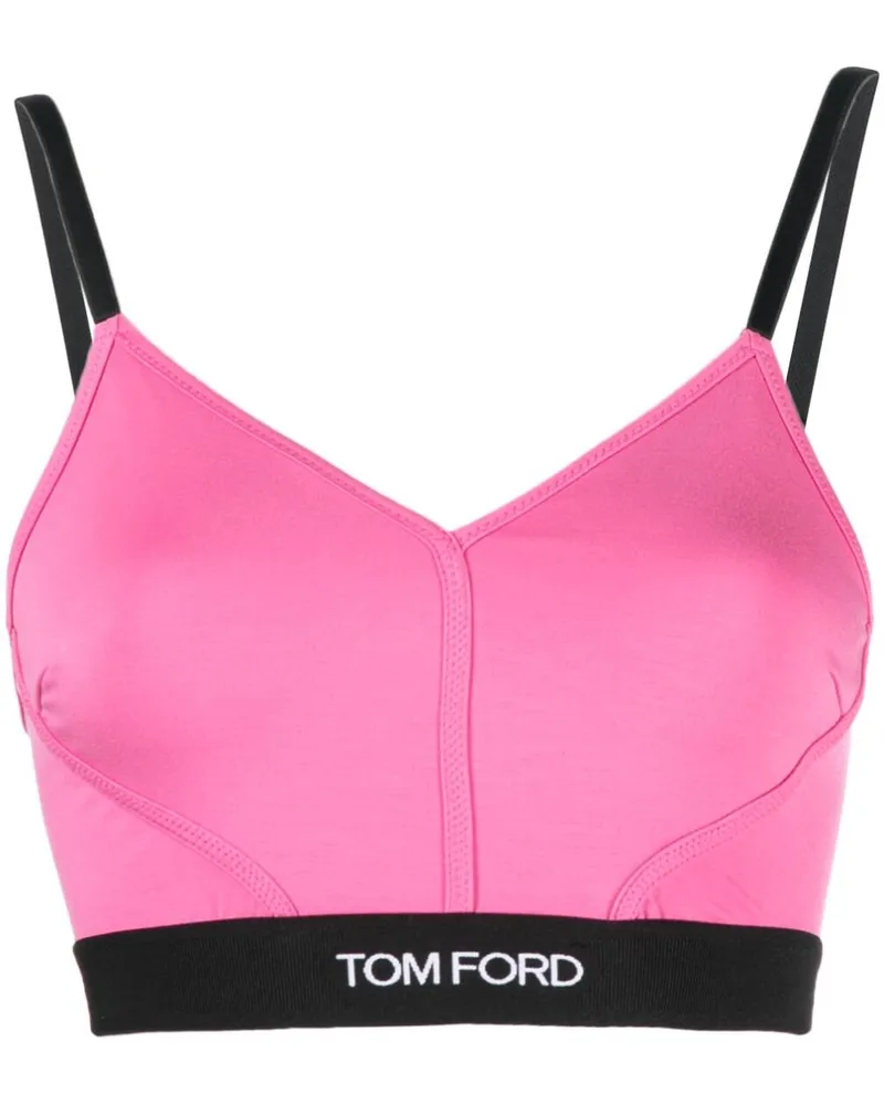 Tom Ford Bralet mit Logo - Rosa Rosa
