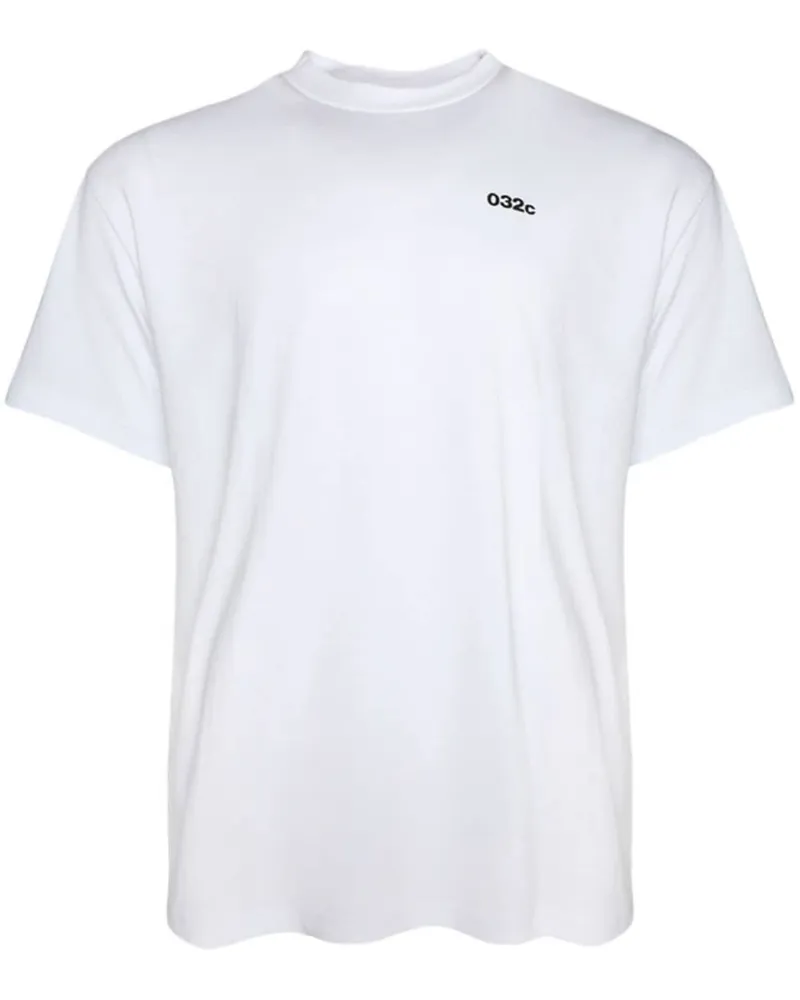 032c Nothing New T-Shirt aus Bio-Baumwolle - Weiß Weiß