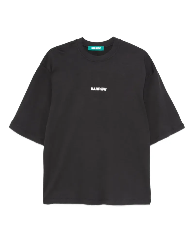 BARROW T-Shirt mit Logo-Print - Schwarz Schwarz