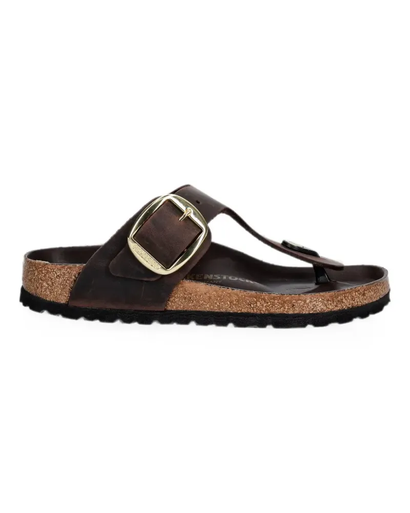 Birkenstock Gizeh Big Buckle leather sandals - Braun Braun