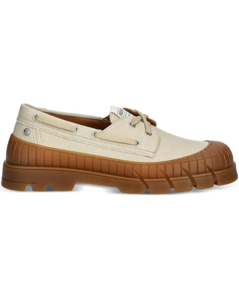 Kenzo lace-up chunky loafers - Nude Nude