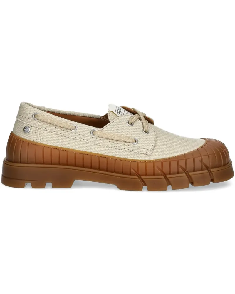 Kenzo lace-up chunky loafers - Nude Nude