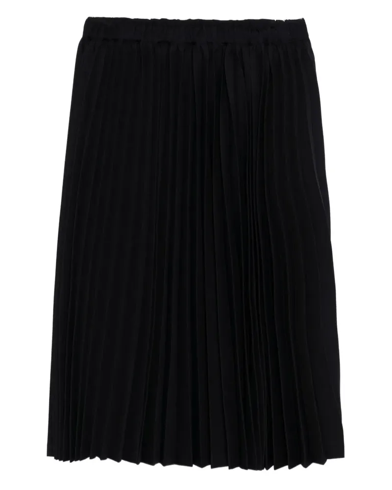 Comme des Garçons Midirock mit Falten - Blau Blau