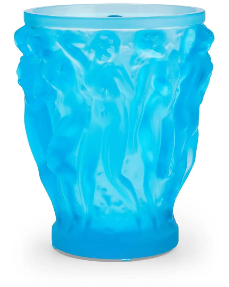 Matte Bacchantes Vase 24cm - Blau