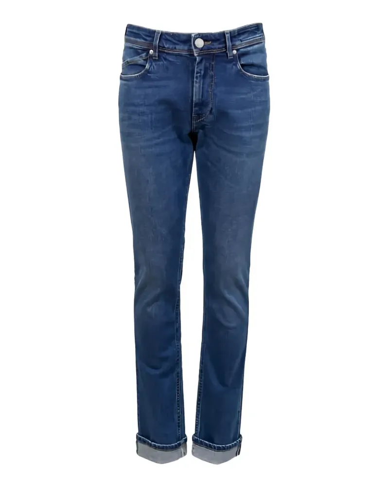 Re-HasH Rubens faded-effect jeans - Blau Blau
