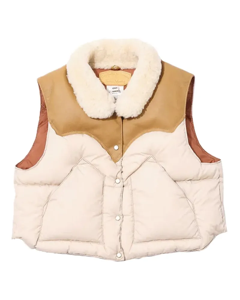 Fortela Anelle pocket gilet - Nude Nude