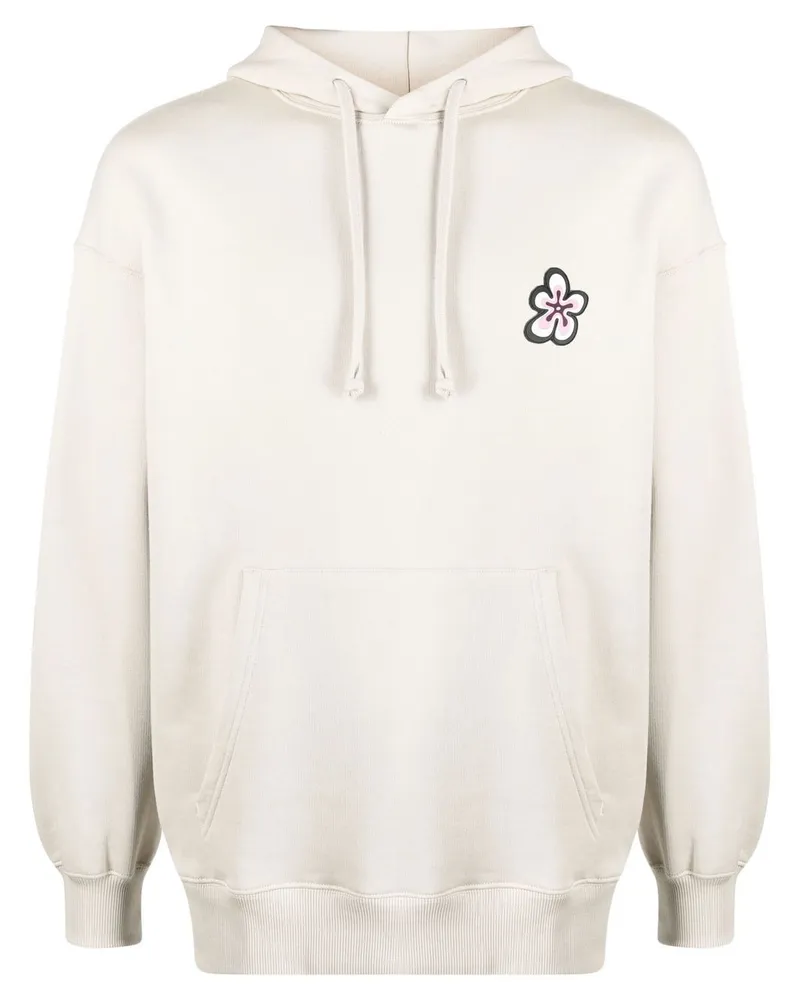 Camper Hoodie mit Blumen-Print - Nude Nude