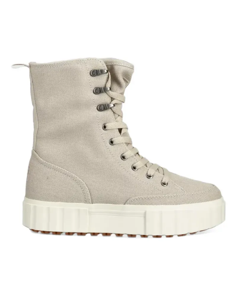 Fila high-top platform sneakers - Nude Nude