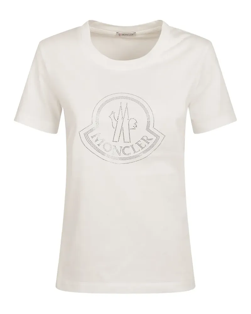 Moncler logo-embellished T-shirt - Weiß Weiß