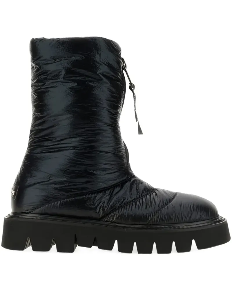 Elena Iachi zip-padded ankle boots - Schwarz Schwarz