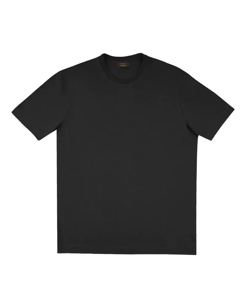 Slowear Klassisches T-Shirt - Schwarz Schwarz