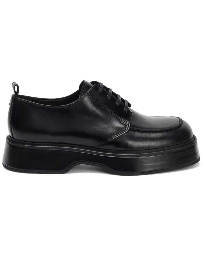 AMI Paris Loafer mit Schnürung - Schwarz Schwarz