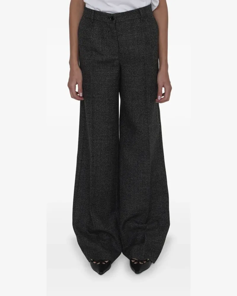 Dolce & Gabbana Weite Palazzohose - Grau Grau