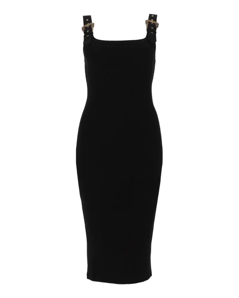 Versace Jeans Kleid mit Schnallen - Schwarz Schwarz