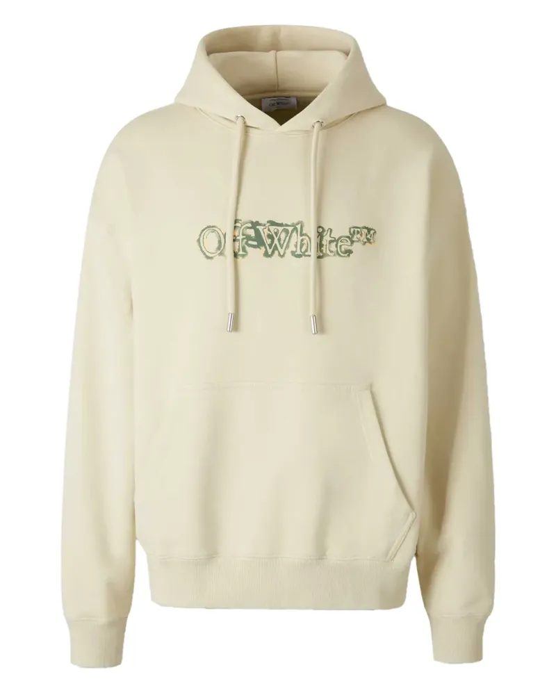OFF-WHITE x Virgil Abloh Hoodie mit Print - Nude Nude