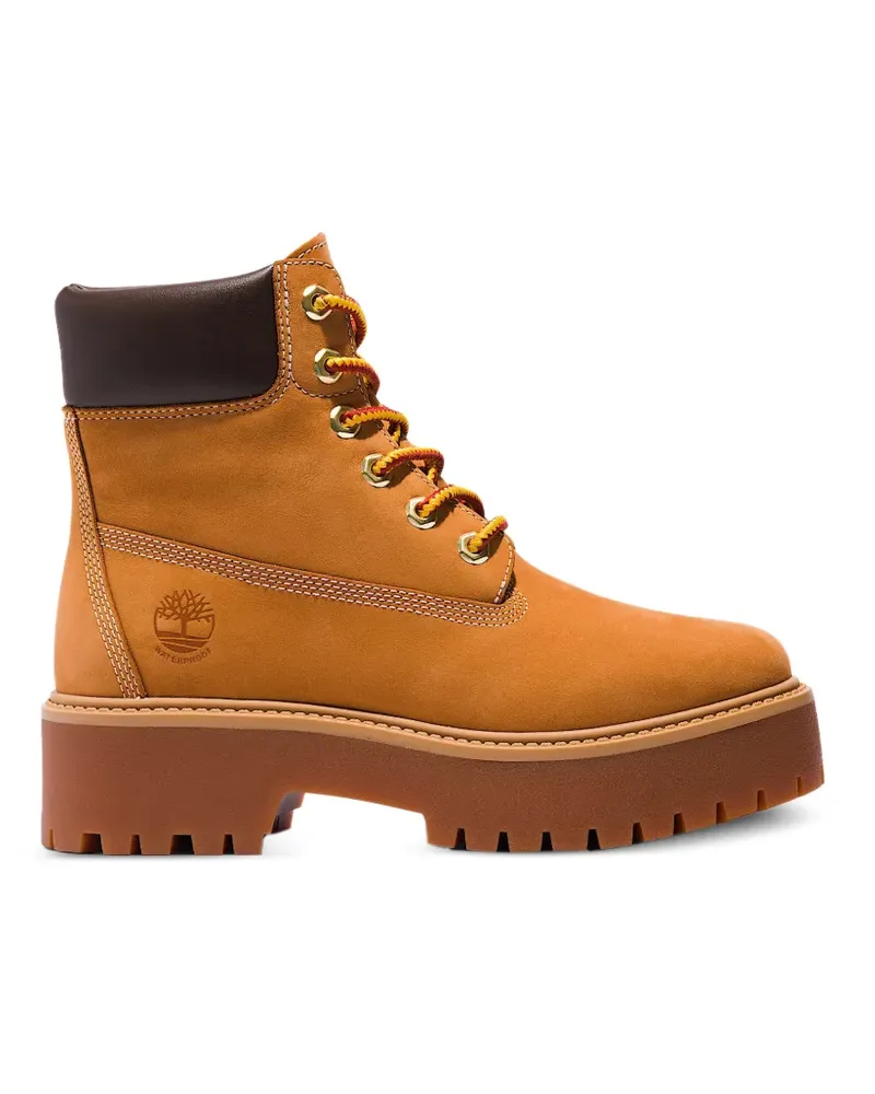 Timberland platform lace-up ankle boots - Braun Braun