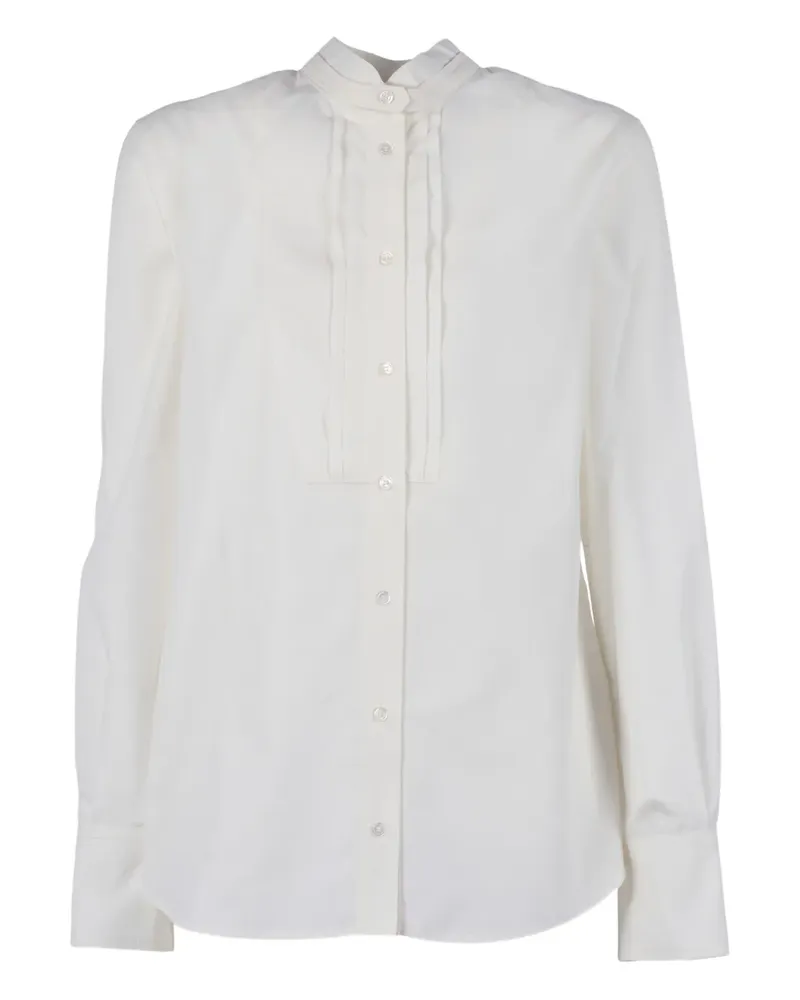 Max Mara Klassisches Hemd - Weiß Weiß