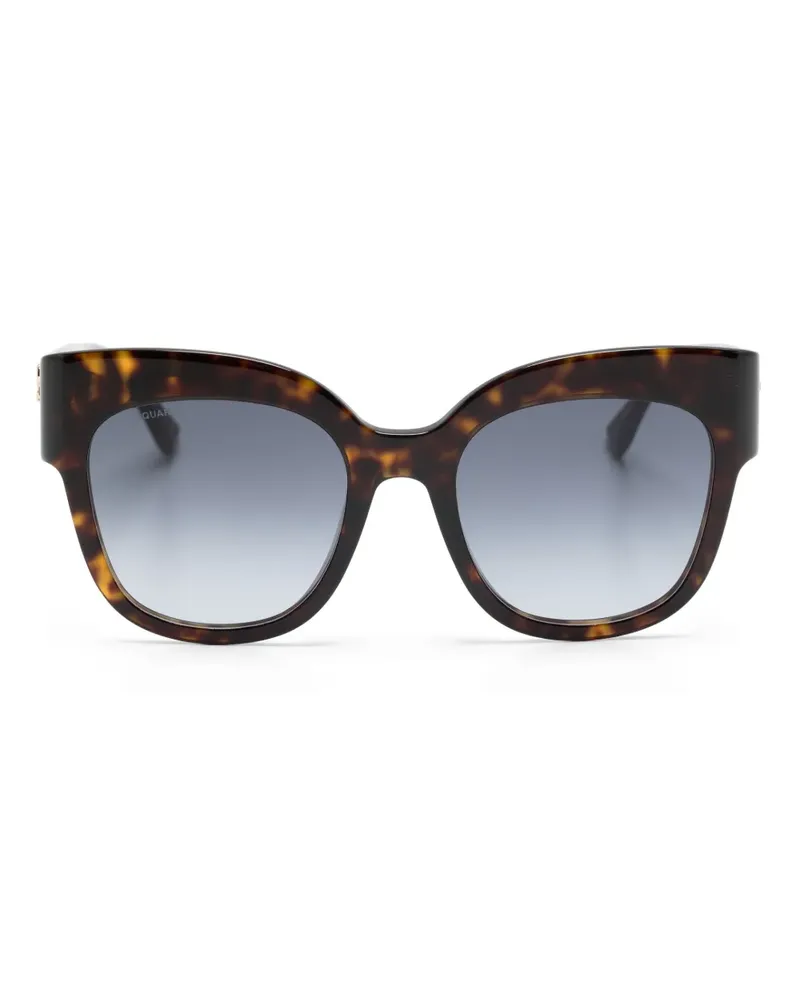 Dsquared2 Hype Havana Cat-Eye-Sonnenbrille - Braun Braun