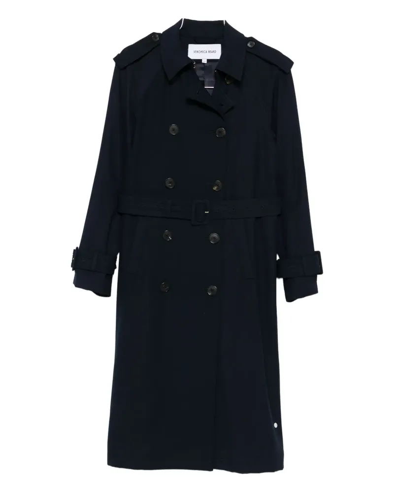 Veronica Beard Conneley Trenchcoat mit Gürtel - Blau Blau