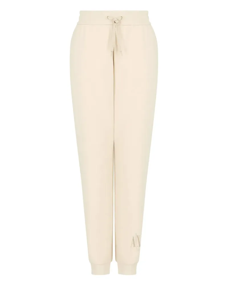 Armani Exchange Jogginghose mit Logo-Verzierung - Nude Nude