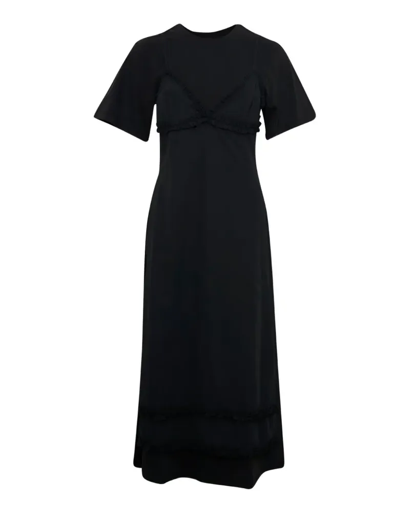 Ulla Johnson Tallis ruffled midi dress - Schwarz Schwarz