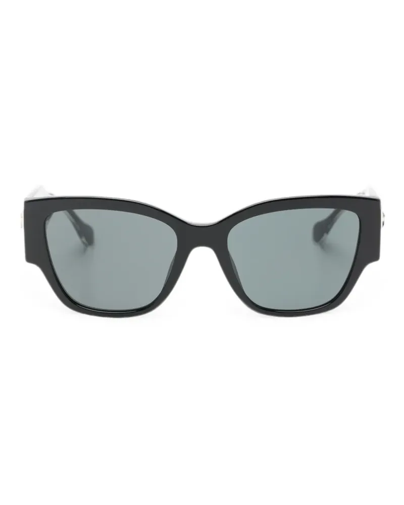 Versace Sonnenbrille mit Medusa - Schwarz Schwarz